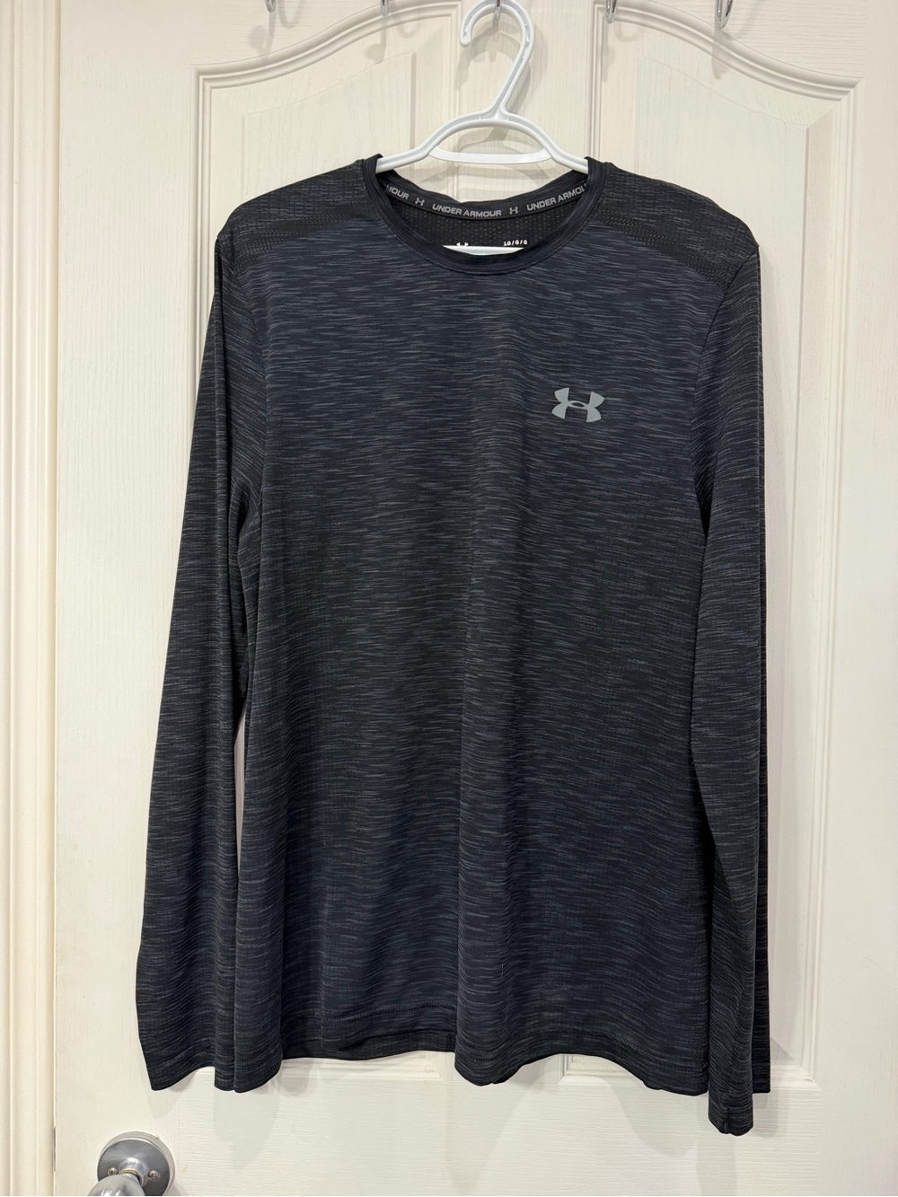 Under Armour Men’s Long-Sleeve Tech Tee - Black Heather